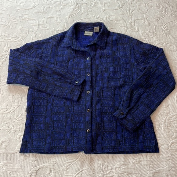 Chico’s women’s size 0 button up - Picture 2 of 6